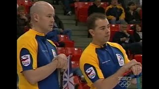 2010 Brier Page Playoff  Gushue vs KKoe [upl. by Eillo]