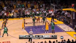 2010 NBA Finals  Boston vs Los Angeles  Game 7 Best Plays [upl. by Aniryt]