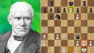 Most Beautiful Chess Game Ever Played  quotThe Evergreen Gamequot [upl. by Agate]