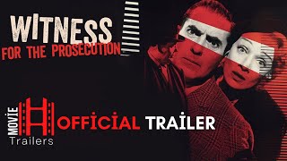 Witness for the Prosecution 1957 Official Trailer HD  Tyrone Power Marlene Dietrich Movie [upl. by Gasparo]