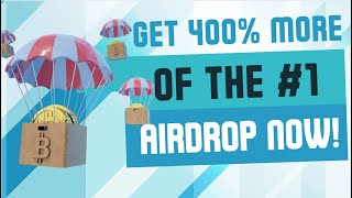 How to 4x 400 THE BEST AIRDROP NOW 🔥 🤑 🚀 [upl. by Anividul]