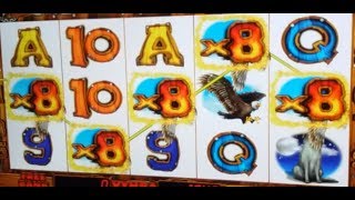 Hunters Dream 2 slot machine bonus  spinning streak free spins  BIG WIN [upl. by Rayham]