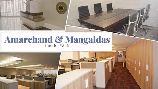 WCPPL 09 l Amarchand amp Mangaldas Office l Interior Project [upl. by Lorou]