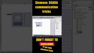 Siemens PLC amp SCADA communication siemens automation siemensplc shorts scada plc Tiaportal [upl. by Peddada]