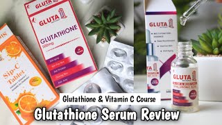 Glutathione Whitening Serum Review  Glutathione Tablets [upl. by Siraf]