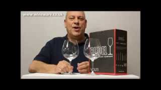 Riedel Vinum Burgundy  Pinot Noir Wine Glass Video  64167  Wineware [upl. by Eneleuqcaj233]