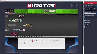 Hacking in Nitro Type [upl. by Iddet]