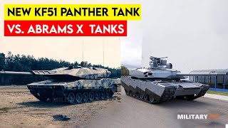 New KF51 Panther Tank vs Abrams X Tanks [upl. by Yrehcaz968]