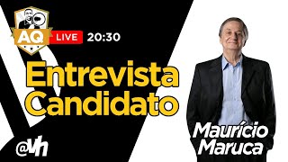 LIVE  ENTREVISTA CANDIDATO  MAURÍCIO MARUCA [upl. by Aihsik913]