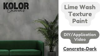 Lime Wash Texture Paint  Kolor Canvas  India DIY Application limewash paint diylimewashpaint [upl. by Andonis318]