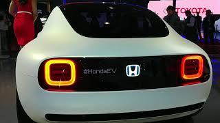 Honda Sports EV Concept Walkaround in Hindi  Auto Expo 2018  MotorOctane [upl. by Dnumsed]