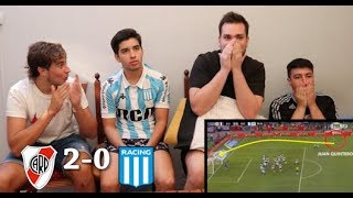 River Plate 2 Racing 0  SuperLiga Argentina 2019  Video Reaccion [upl. by Tlok]