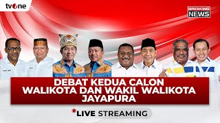 LIVE Debat Kedua Calon Walikota dan Wakil Walikota Jayapura  tvOne [upl. by Raamal904]