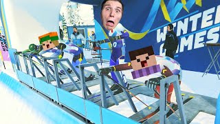 3 Youtuber bei den OLYMPISCHEN WINTERSPIELEN [upl. by Siana]