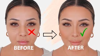 STEP BY STEP HOW TO CONTOUR YOUR NOSE  NINA UBHI [upl. by Arlo]