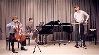 Scriabin Etude op2 n°1 for theremin cello and piano [upl. by Mellisa239]