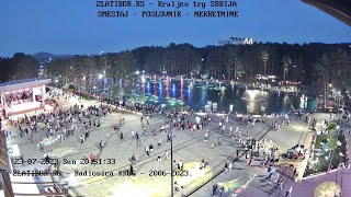 ZlatiborRS Live Stream kamera jul 2023  Kraljev trg jezero Zlatibor [upl. by Aynekal]