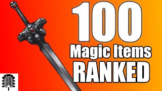 TOP 100 DampD Magic Items  The Complete Guide [upl. by Hairehcaz357]