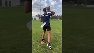 3⭐️ 2025 Navy QB Commit Michael Dove Lake Nona Quarterback Training with Baylin Trujillo [upl. by Towrey]