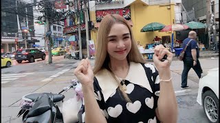 LIVE  Street Cafe with PloySai Coffee Lady Bangkok Thailand  Ploy Sai  Thai Street Food [upl. by Zoubek]