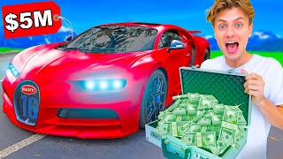 I Bought a 5000000 Bugatti in CASH [upl. by Neiv]