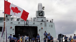 BÊN TRONG KHINH HẠM HOÀNG GIA CANADA HMCS CALGARY Royal Canadian Navy HMCS 335 CALGARY [upl. by Aihseuqal]