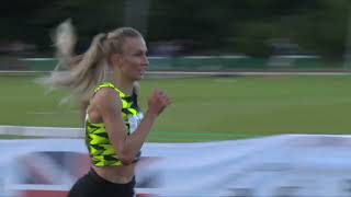 Womens 2000m Steeple A  British Milers Club Grand Prix  Birmingham University 2024 Full Race [upl. by Anahgem979]