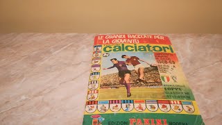 album figurine calciatori Panini 19681969 completo [upl. by Scheck]