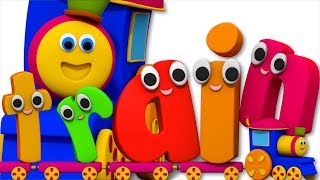 Two Vowel Song  Learning Street With Bob The Train  Word Play  Learning Video by Kids Tv [upl. by Idnahk]