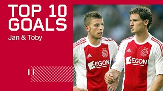 TOP 10 GOALS  Jan Vertonghen amp Toby Alderweireld [upl. by Carney]