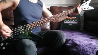 Saltcoats man plays quotGet The Lead Outquot by Aerosmith Bass cover aerosmith hardrock basscover [upl. by Magill]