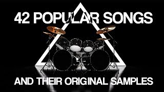 42 Popular Songs And Their Original Samples [upl. by Nodnarb]