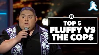 Top 5 Fluffy vs The Cops  Gabriel Iglesias [upl. by Silverts]