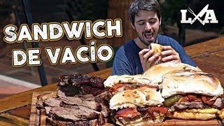 Sándwich de Vacío Desmenuzado  Receta de Locos X el Asado [upl. by Ayekram]