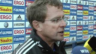 Schalke Trainer sauer über Niederlage [upl. by Buchheim666]