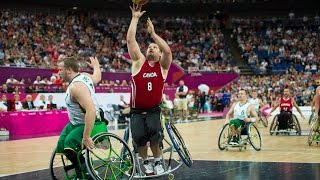 Wheelchair Basketball  AUS vs CAN  Mens Final  London 2012 Paralympic Games [upl. by Leavitt680]