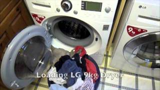 LG Steam Washer amp LG Dryer Mixed Load Pt 2 [upl. by Steinberg]