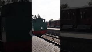 Hunslet 060ST Austerity WD190 passing Castle Hedingham Station 180921 Driver Experiance Shorts [upl. by Weigle232]