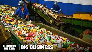 Why The US Loses 800M A Year In Unrecycled Aluminum Cans  Big Business  Business Insider [upl. by Yesoj936]