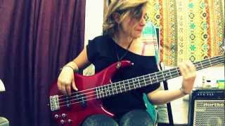 Led Zeppelin The lemon song Bass Solo Cover [upl. by Stace]