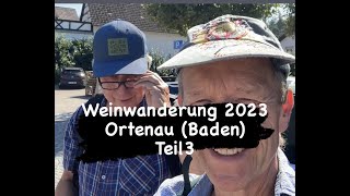 Weinwanderung Teil 3 OrtenauBaden 2023 wein wanderlust [upl. by Alastair89]