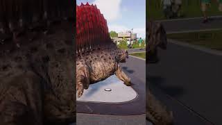 Dimetrodon terrorized Jurassic Park  Jurassic World Evolution 2 Dominion Malta Expansion [upl. by Esiralc]