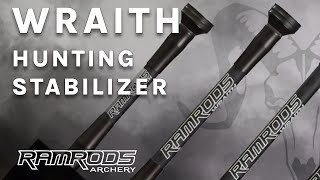 WRAITH Bow Hunting Stabilizer  RamRods Archery [upl. by Neeuq]