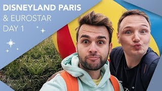 Disneyland Paris Vlog  Day 1  Eurostar Travel amp Sequoia Lodge  May 2019  Adam Hattan [upl. by Fretwell719]