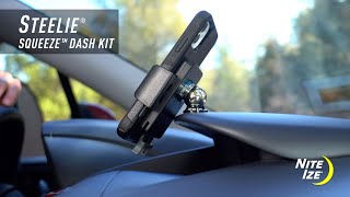 Steelie® Squeeze™ Dash Kit – 360˚ Magnetic Mount [upl. by Macdonald]