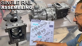 Spitfire Single Rail Transmission Overhauling  Part 3  Assembling [upl. by Yentrac398]