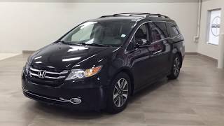 2015 Honda Odyssey Touring Review [upl. by Reizarf595]