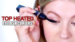 Top Heated EYELASH CURLERS [upl. by Htebarual]