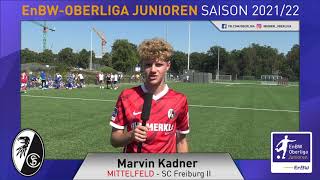 EnBWOberliga  SC Freiburg II  2122  Marvin Kadner [upl. by Leban]