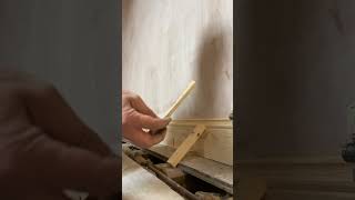 Tips for fitting skirting board with no fixings [upl. by Alicia962]